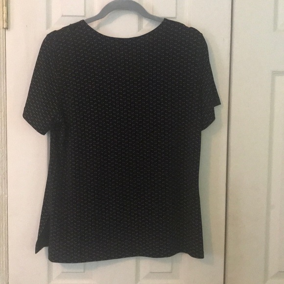 es.se U.S.A short sleeve button embossed front top (3) - Picture 3 of 4